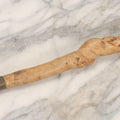 Lot 036 - Vintage Wwii Trench Art Baton Or Swagger Stick Made From Twisted Branch And Split .50 Caliber Cartridge, Marked “Tw 43,” 17-1/4" L