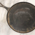 Lot 082 - Vintage Cast Iron Round Griddle, Marked "7 9," 9-1/4" Diameter