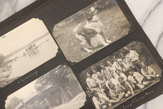 Lot 099 - Vintage Snapshot Photograph Album With 225+ Photos Of Travel And Family Life In New England And Beyond, 1925–1945