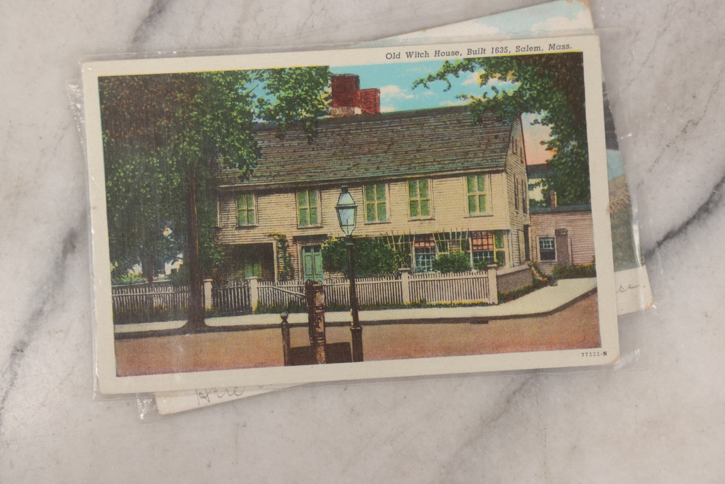 Lot 144 - Grouping Of 40+ Antique And Vintage Salem, Massachusetts Postcards Including 13 Individual Views Featuring House Of The Seven Gables And Old Witch House, And Many Duplicates Showing Salem And Empire Theaters On Essex Street