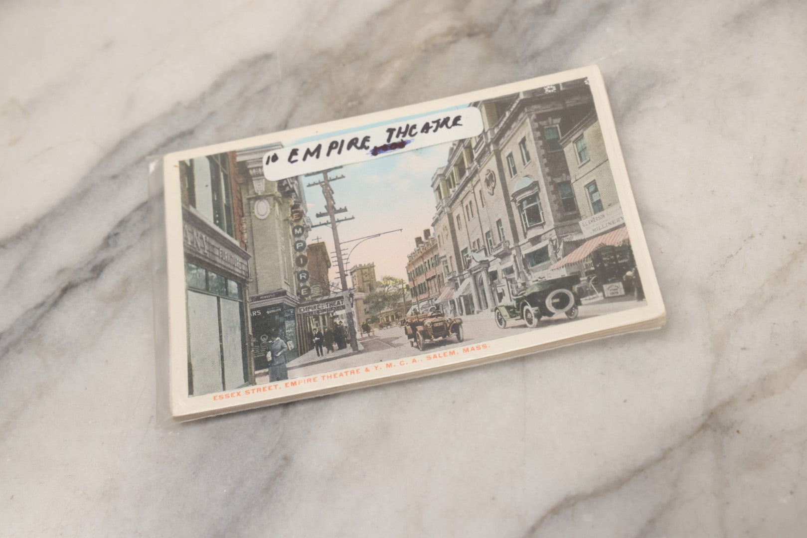 Lot 144 - Grouping Of 40+ Antique And Vintage Salem, Massachusetts Postcards Including 13 Individual Views Featuring House Of The Seven Gables And Old Witch House, And Many Duplicates Showing Salem And Empire Theaters On Essex Street
