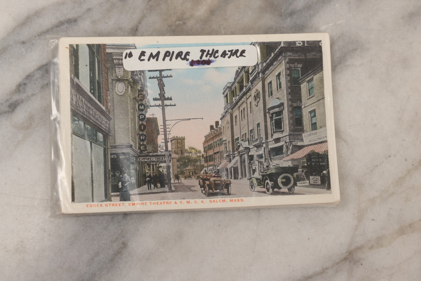Lot 144 - Grouping Of 40+ Antique And Vintage Salem, Massachusetts Postcards Including 13 Individual Views Featuring House Of The Seven Gables And Old Witch House, And Many Duplicates Showing Salem And Empire Theaters On Essex Street