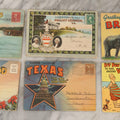 Lot 147 - Grouping Of Six Antique And Vintage Souvenir Postcard Folders Including Florida, Texas, The Bronx Zoo, Mount Vernon, Hollywood, And Niagara Falls