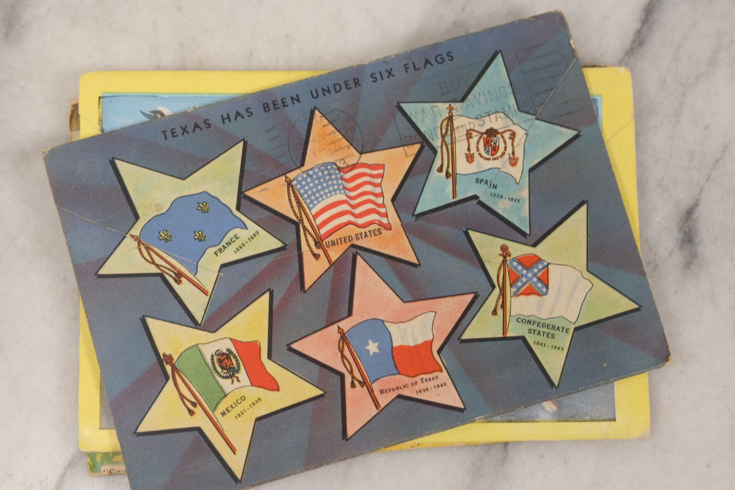 Lot 147 - Grouping Of Six Antique And Vintage Souvenir Postcard Folders Including Florida, Texas, The Bronx Zoo, Mount Vernon, Hollywood, And Niagara Falls