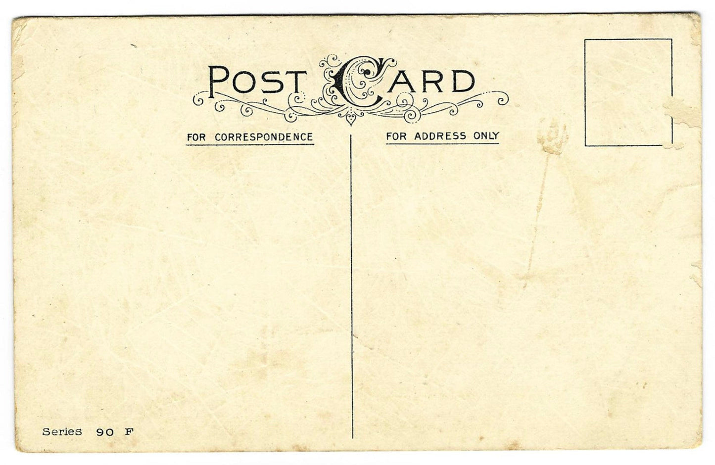 Lot 165 - Antique Embossed Halloween Postcard Depicting Child On Pumpkin Watching Jack-O'-Lantern And Ghosts Before Full Moon, Series 90 F, Early 1900s Unused