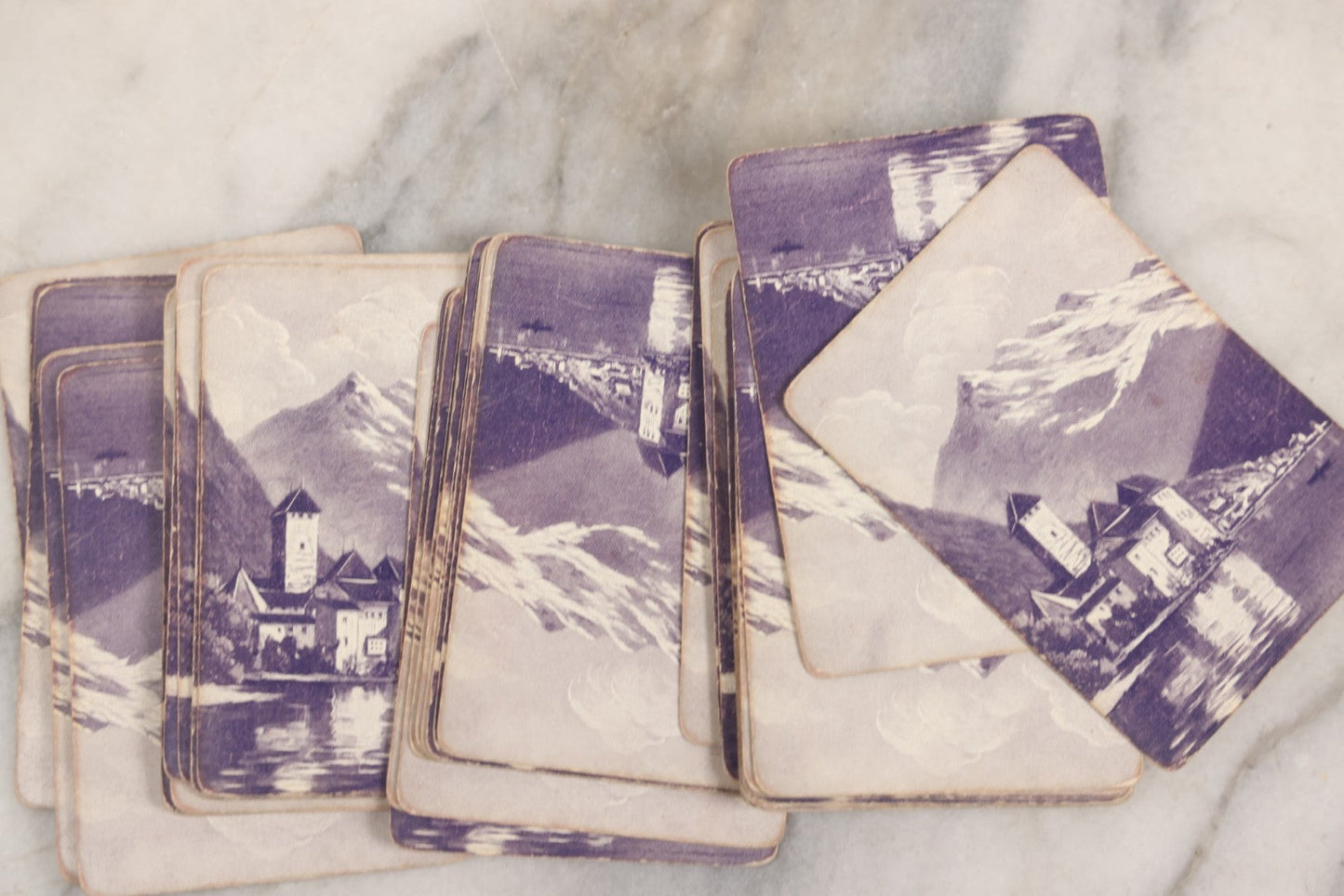 Lot 184 - Grouping Of Three Antique And Vintage Parker Brothers Card Games — Touring (1926), Rook Combination Game (1924), And Pit (1919)