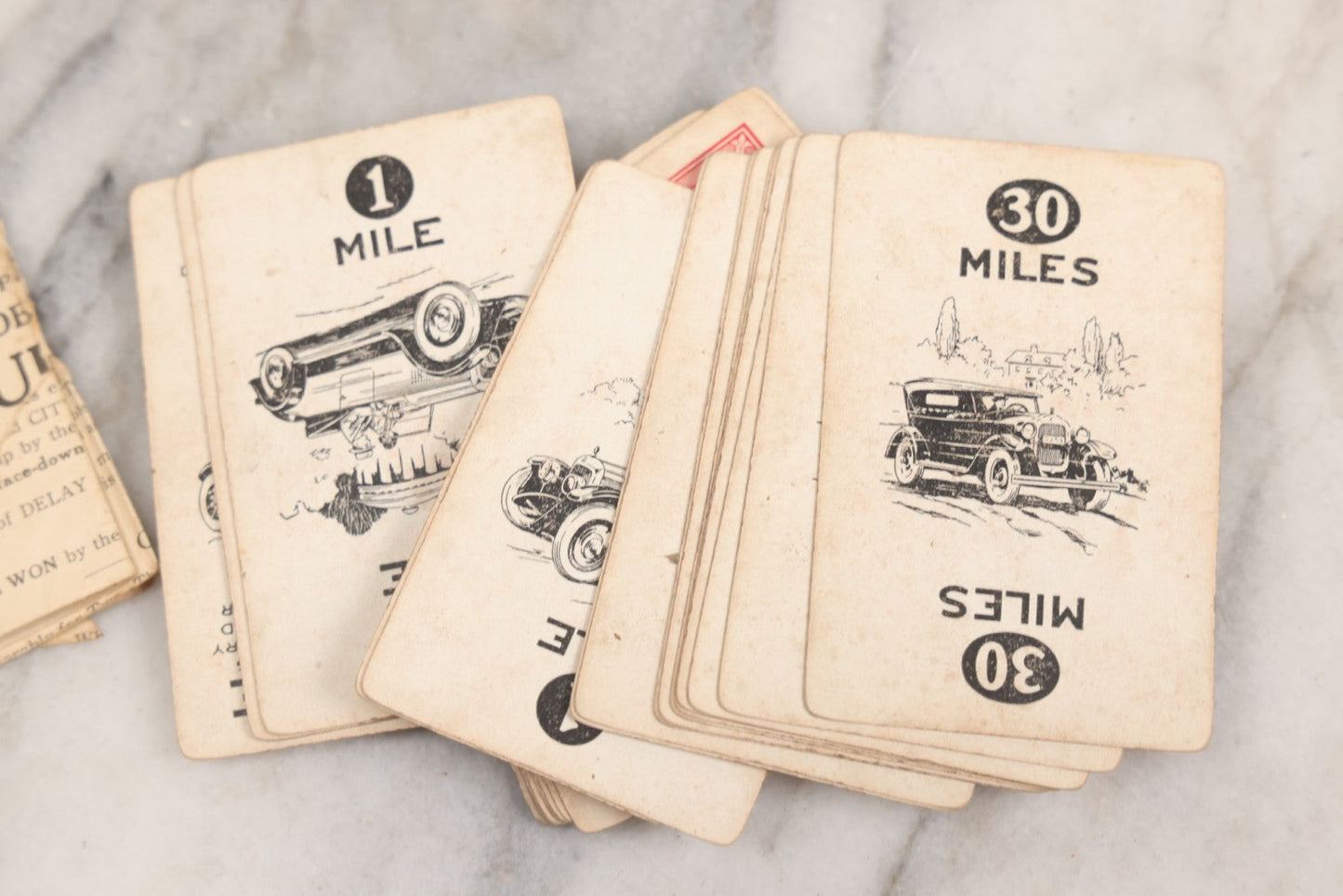 Lot 184 - Grouping Of Three Antique And Vintage Parker Brothers Card Games — Touring (1926), Rook Combination Game (1924), And Pit (1919)