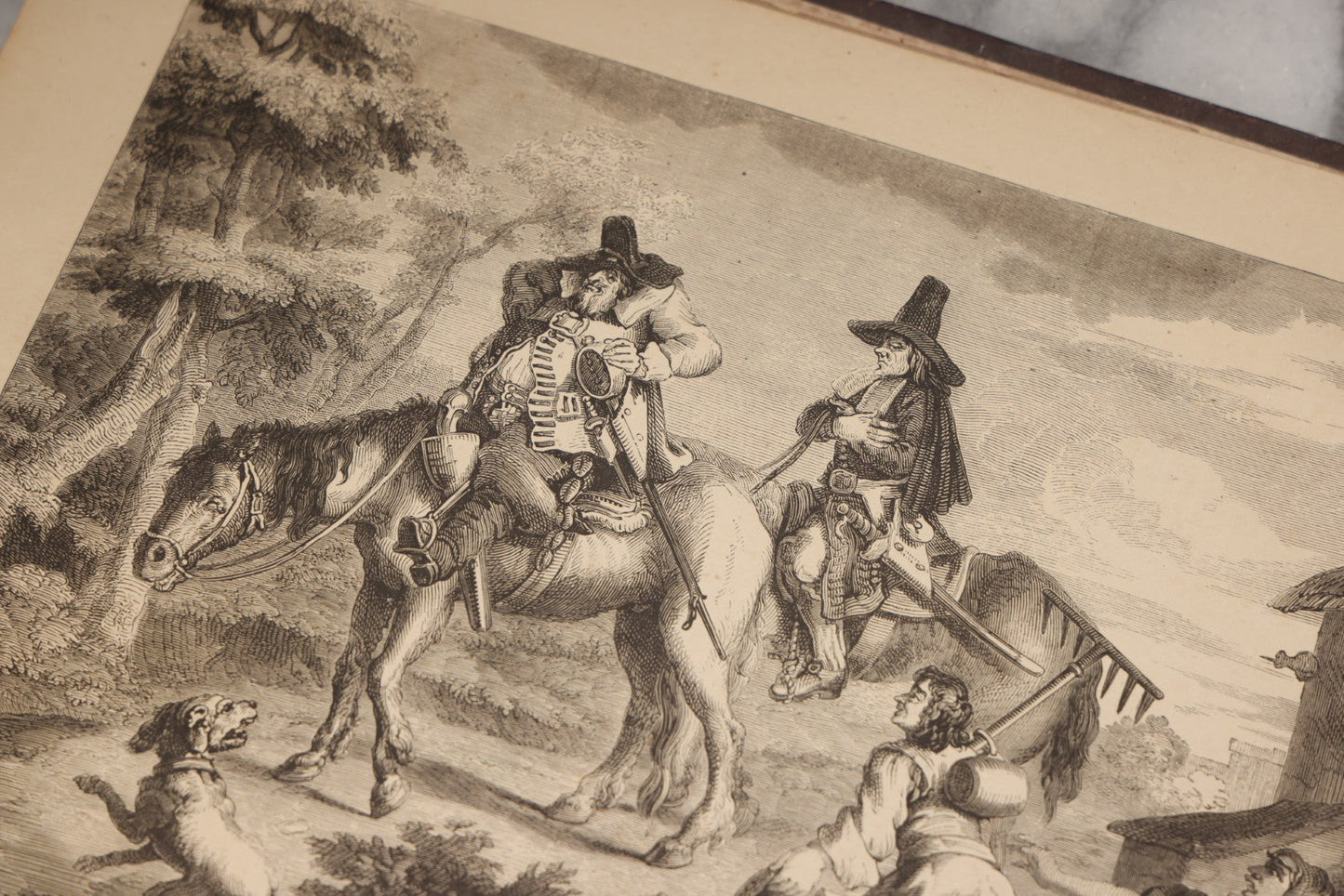 Lot 196 - "The Works Of Hogarth" Antique Art Book With Sixty-Two Full-Page Engraved Plates Of The Works Of William Hogarth, Published By J. Dicks, London
