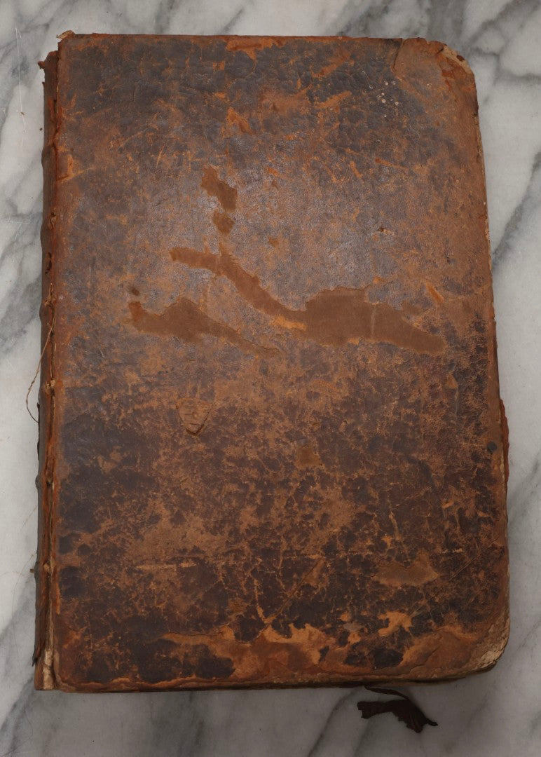 Lot 197 - "The Whole Works Of Flavius Josephus" Antique Religious And Historical Book Translated Into English By Sir Roger L'Estrange, Knight, Printed By Henry Galbraith, Dundee, 1766