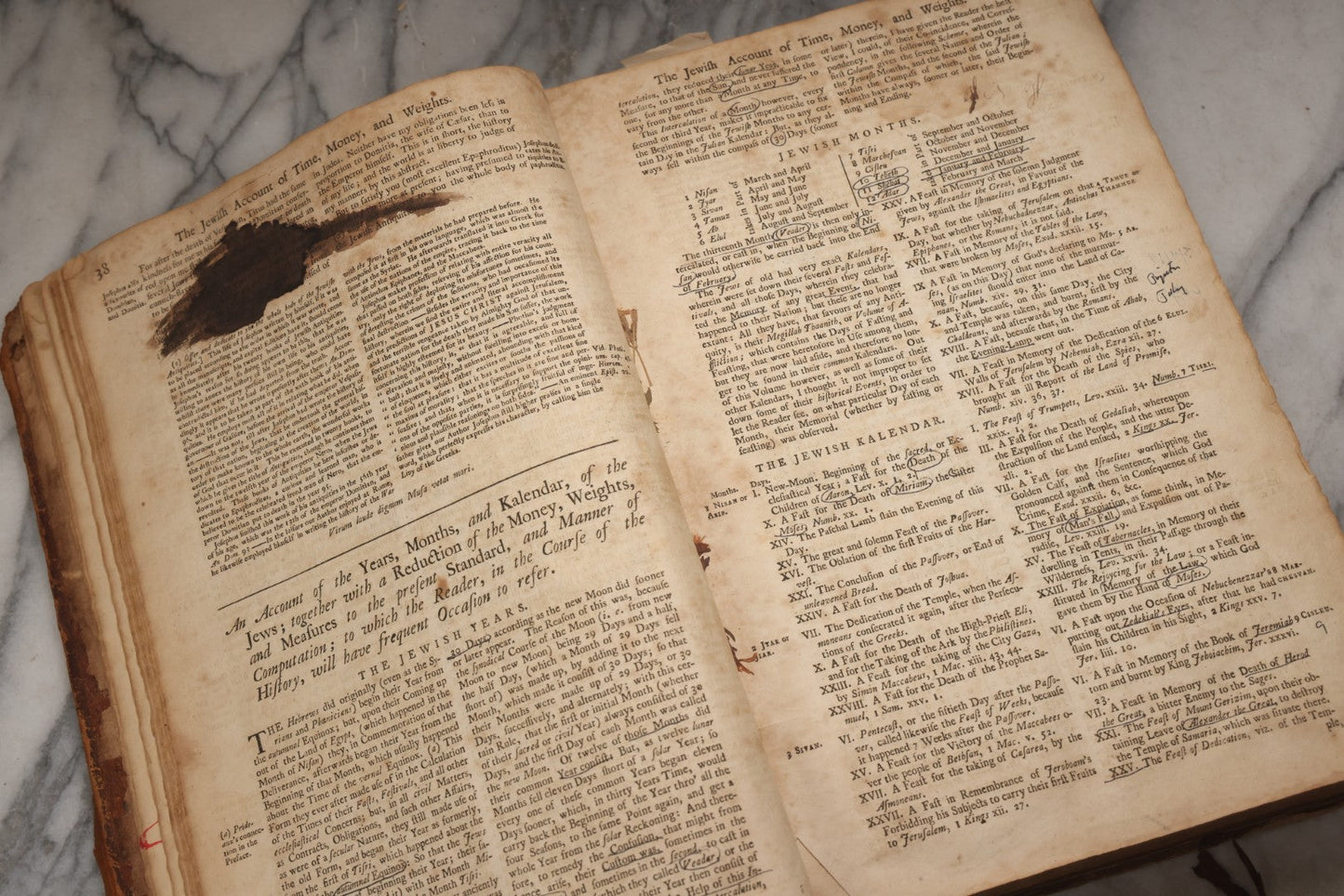 Lot 197 - "The Whole Works Of Flavius Josephus" Antique Religious And Historical Book Translated Into English By Sir Roger L'Estrange, Knight, Printed By Henry Galbraith, Dundee, 1766