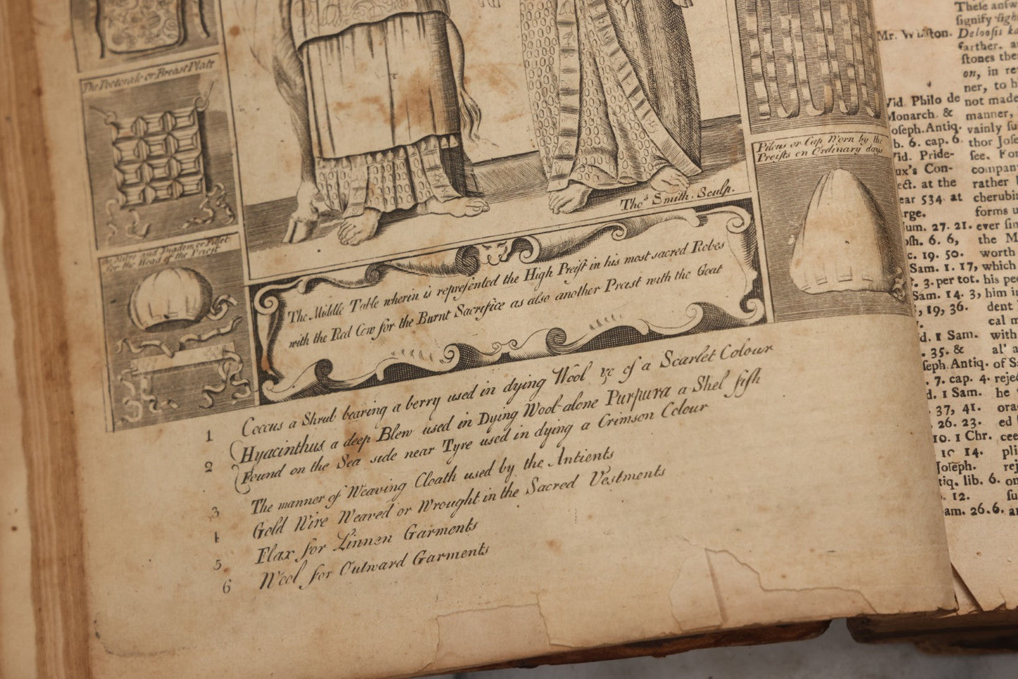 Lot 197 - "The Whole Works Of Flavius Josephus" Antique Religious And Historical Book Translated Into English By Sir Roger L'Estrange, Knight, Printed By Henry Galbraith, Dundee, 1766