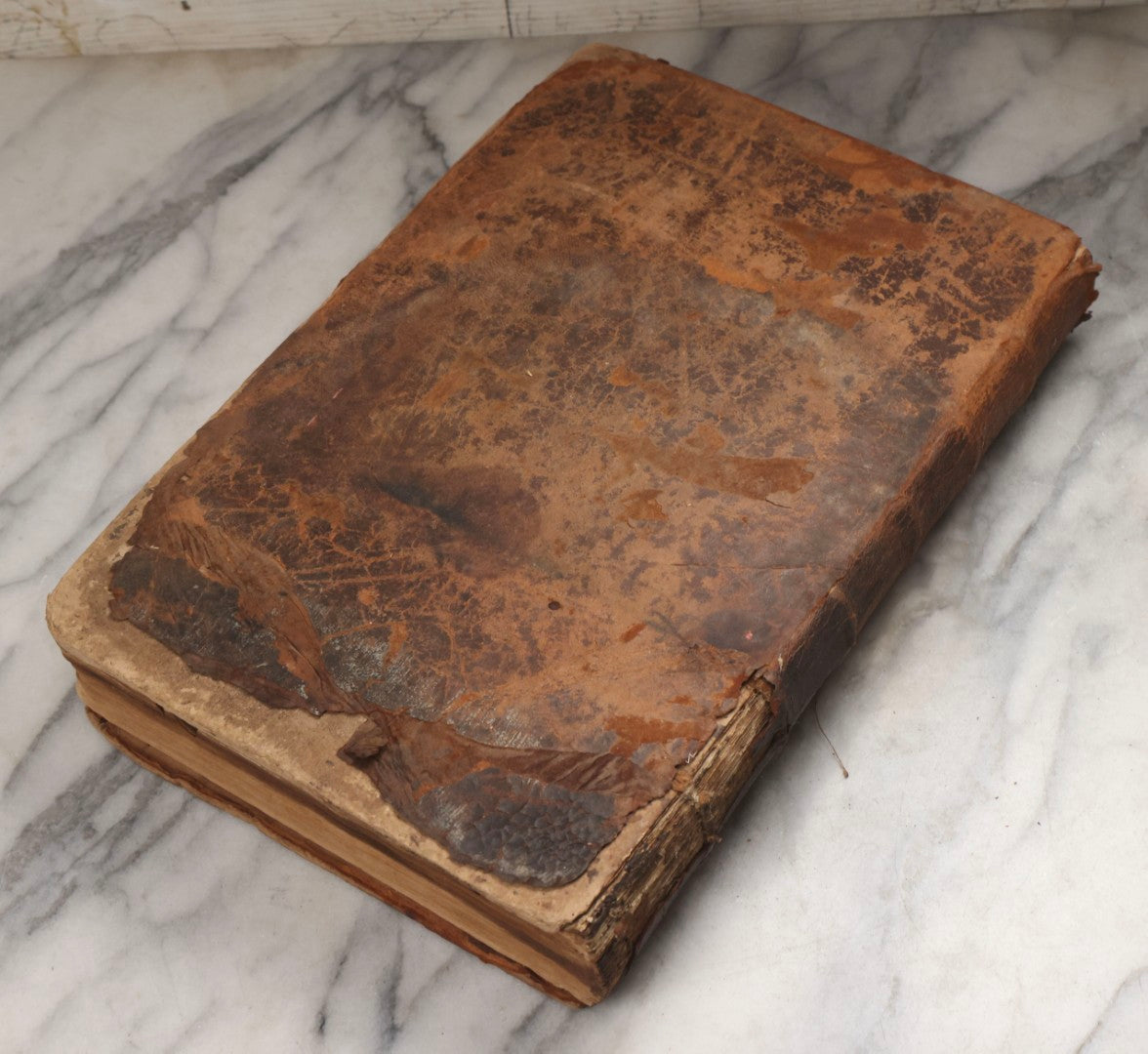 Lot 197 - "The Whole Works Of Flavius Josephus" Antique Religious And Historical Book Translated Into English By Sir Roger L'Estrange, Knight, Printed By Henry Galbraith, Dundee, 1766