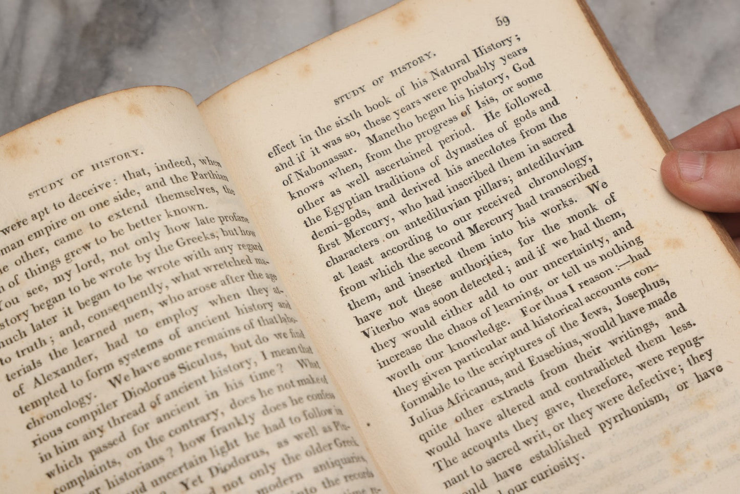 Lot 199 - "Letters On The Study And Use Of History" Antique Philosophy And History Book By Henry St. John, Lord Viscount Bolingbroke, Printed For Theophilus Barrois, Junior, Bookseller, Paris, 1808