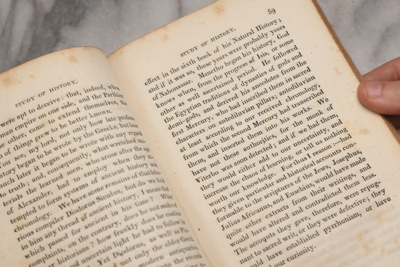 Lot 199 - "Letters On The Study And Use Of History" Antique Philosophy And History Book By Henry St. John, Lord Viscount Bolingbroke, Printed For Theophilus Barrois, Junior, Bookseller, Paris, 1808