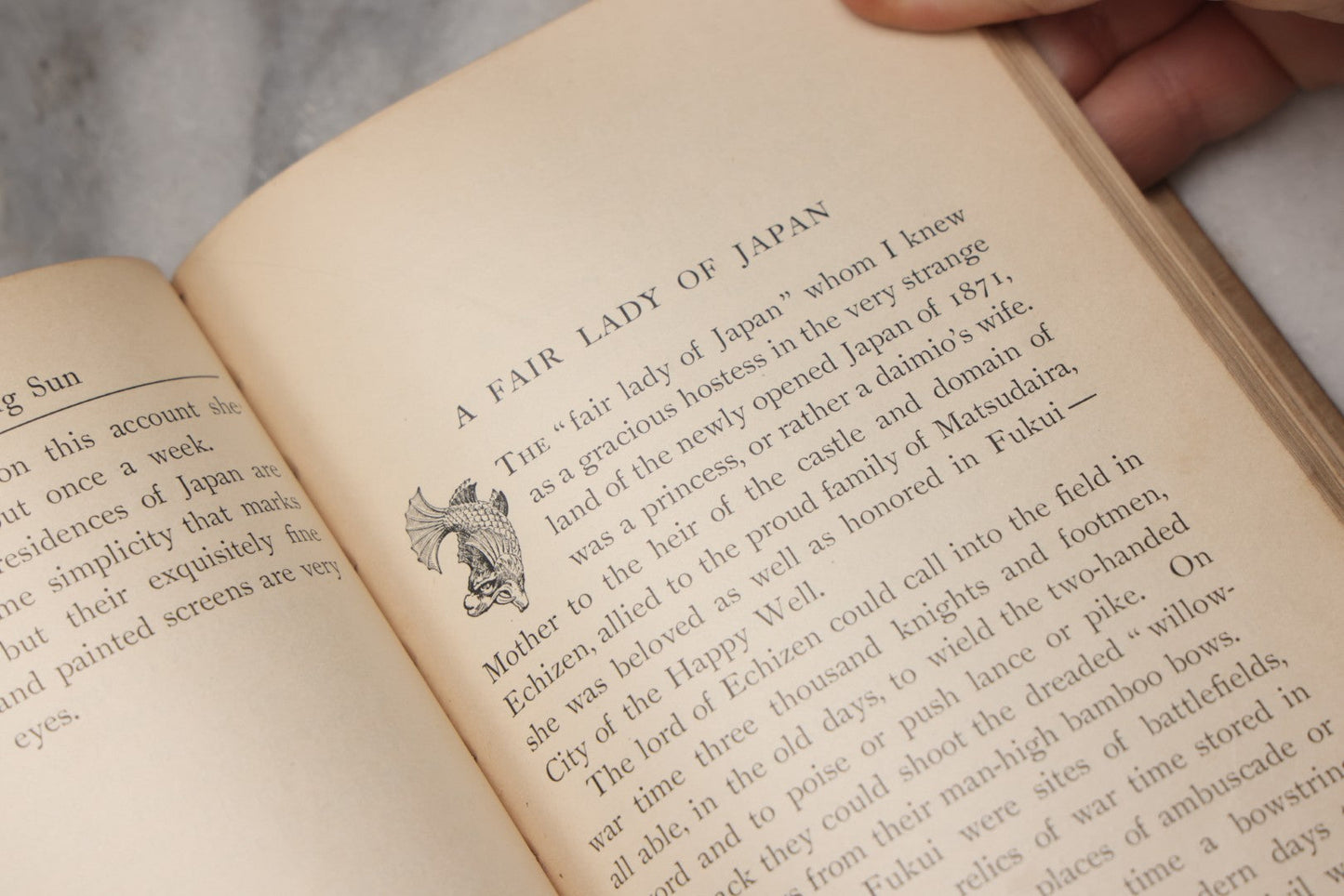 Lot 202 - "Toward The Rising Sun: Sketches Of Life In Eastern Lands" Antique Illustrated Travel Book, Ginn & Company, Boston, 1902
