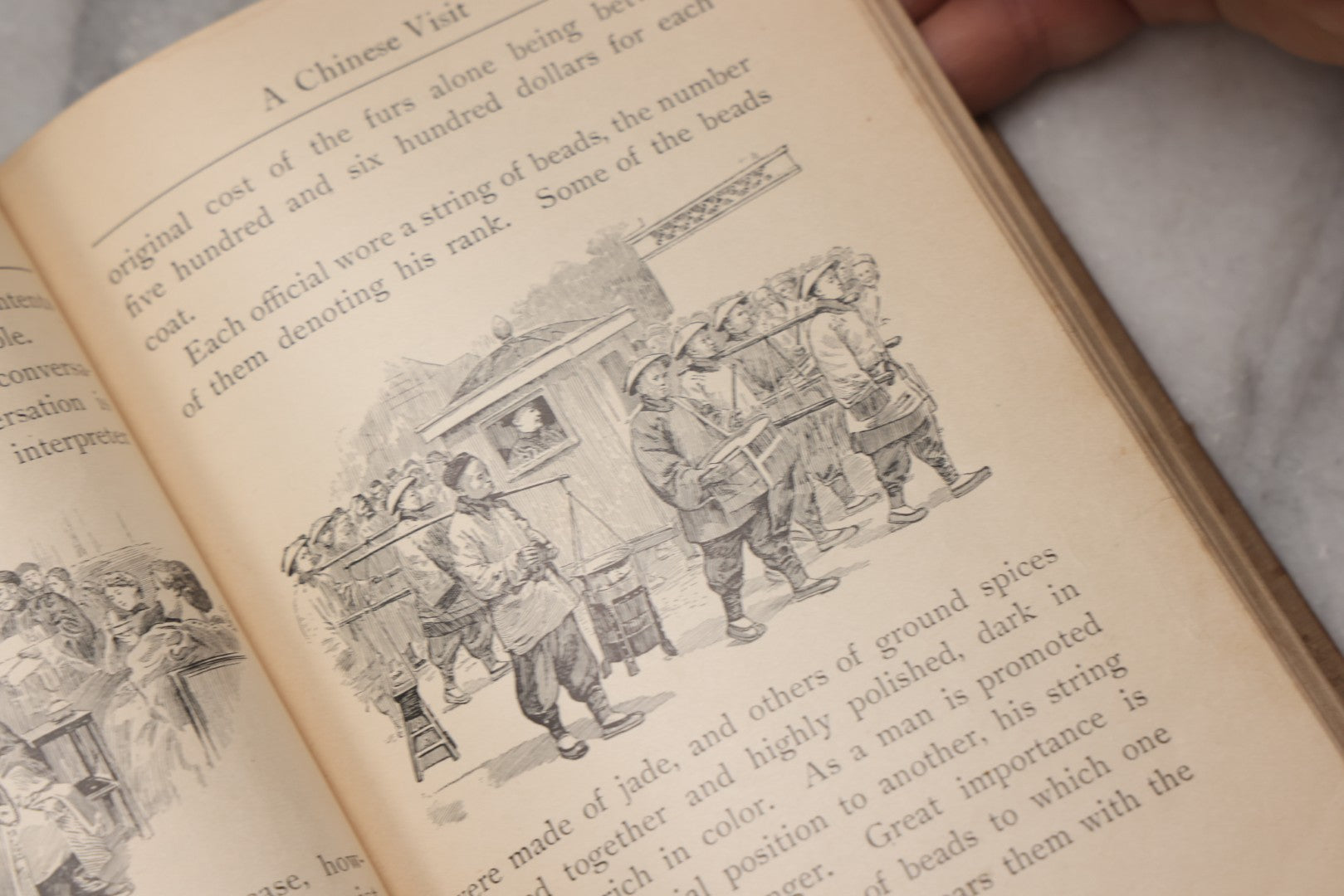 Lot 202 - "Toward The Rising Sun: Sketches Of Life In Eastern Lands" Antique Illustrated Travel Book, Ginn & Company, Boston, 1902