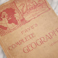 Lot 203 - "Frye's Complete Geography, General Edition" Antique Geography Textbook By Alex Everett Frye, Ginn & Company, 1895