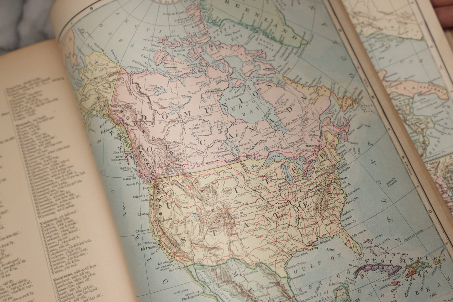 Lot 203 - "Frye's Complete Geography, General Edition" Antique Geography Textbook By Alex Everett Frye, Ginn & Company, 1895