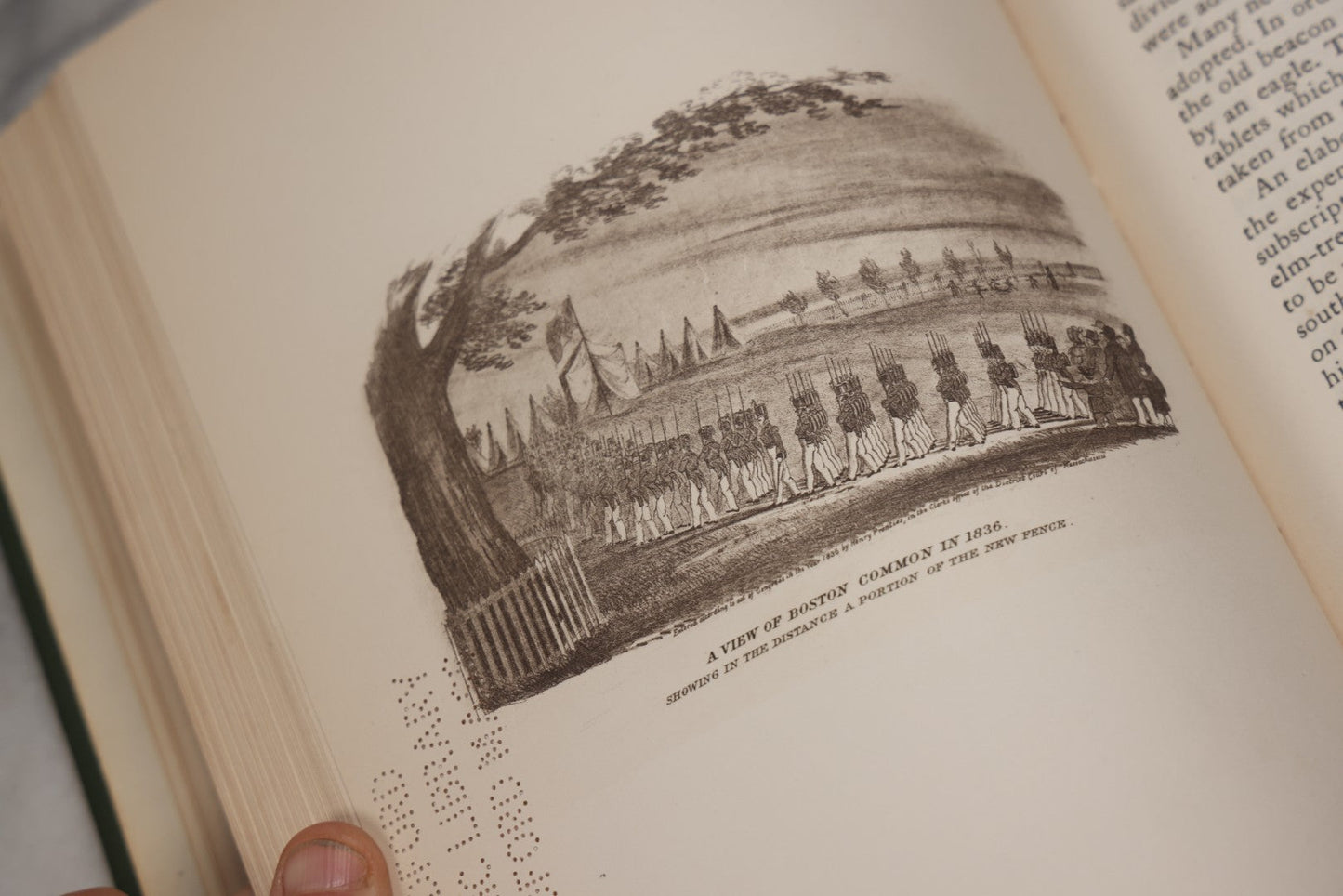Lot 205 - "Early Days On Boston Common" Antique Ex-Lib Illustrated Local History By Mary Farwell Ayer, Illustrated After Old Prints, Privately Printed, Boston, 1910