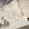 Lot 206 - "A Topographical And Historical Description Of Boston" Antique Ex-Library Local History Book By Nathaniel B. Shurtleff, With Two Fold-Out Maps, Published By Noyes, Holmes, And Company, Boston, 1872