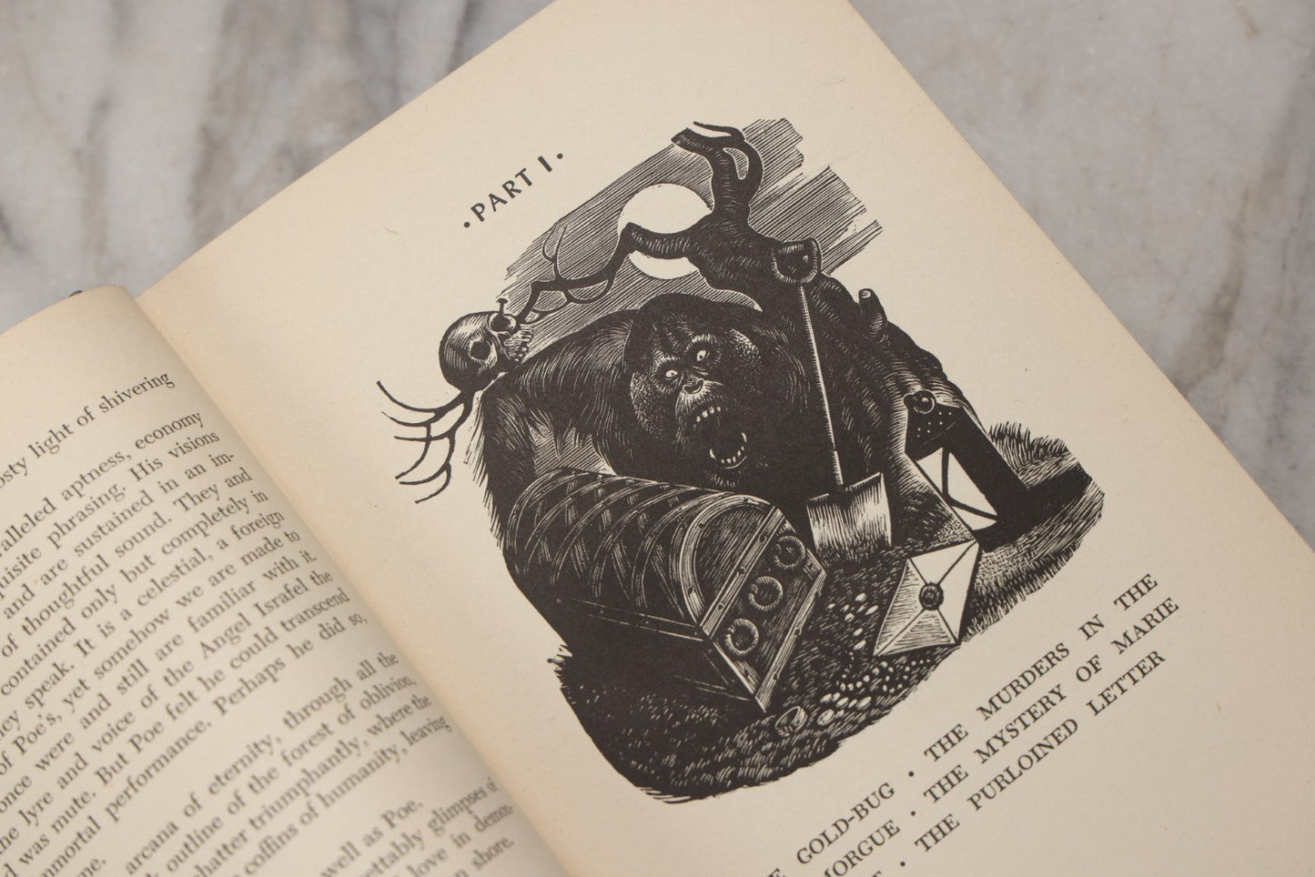 Lot 207 - "Tales Of Edgar Allan Poe" Vintage Illustrated Book With Illustrations By Fritz Eichenberg, Random House, New York, 1944