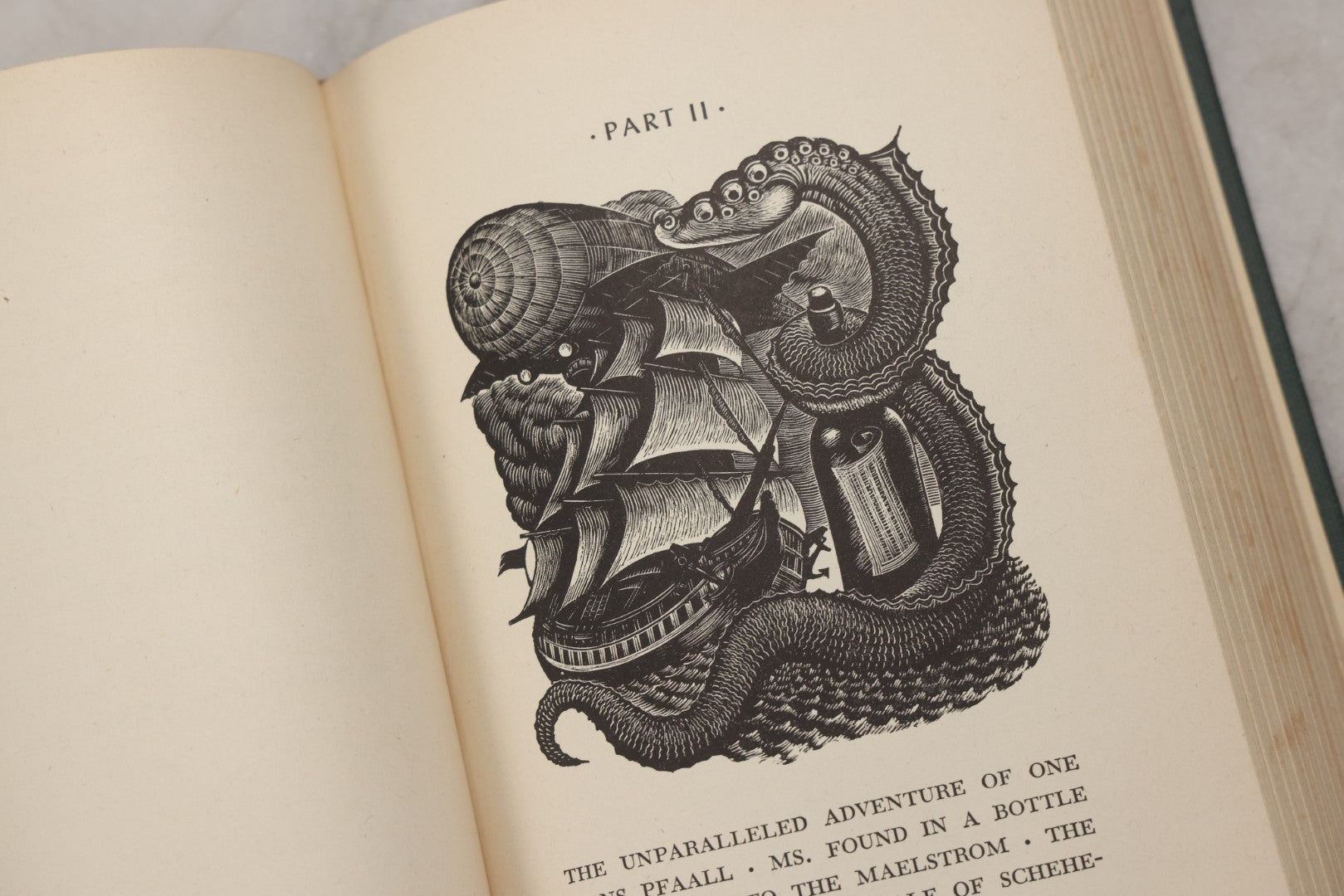 Lot 207 - "Tales Of Edgar Allan Poe" Vintage Illustrated Book With Illustrations By Fritz Eichenberg, Random House, New York, 1944