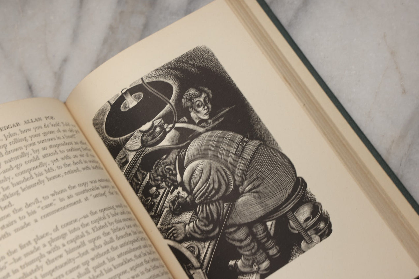 Lot 207 - "Tales Of Edgar Allan Poe" Vintage Illustrated Book With Illustrations By Fritz Eichenberg, Random House, New York, 1944