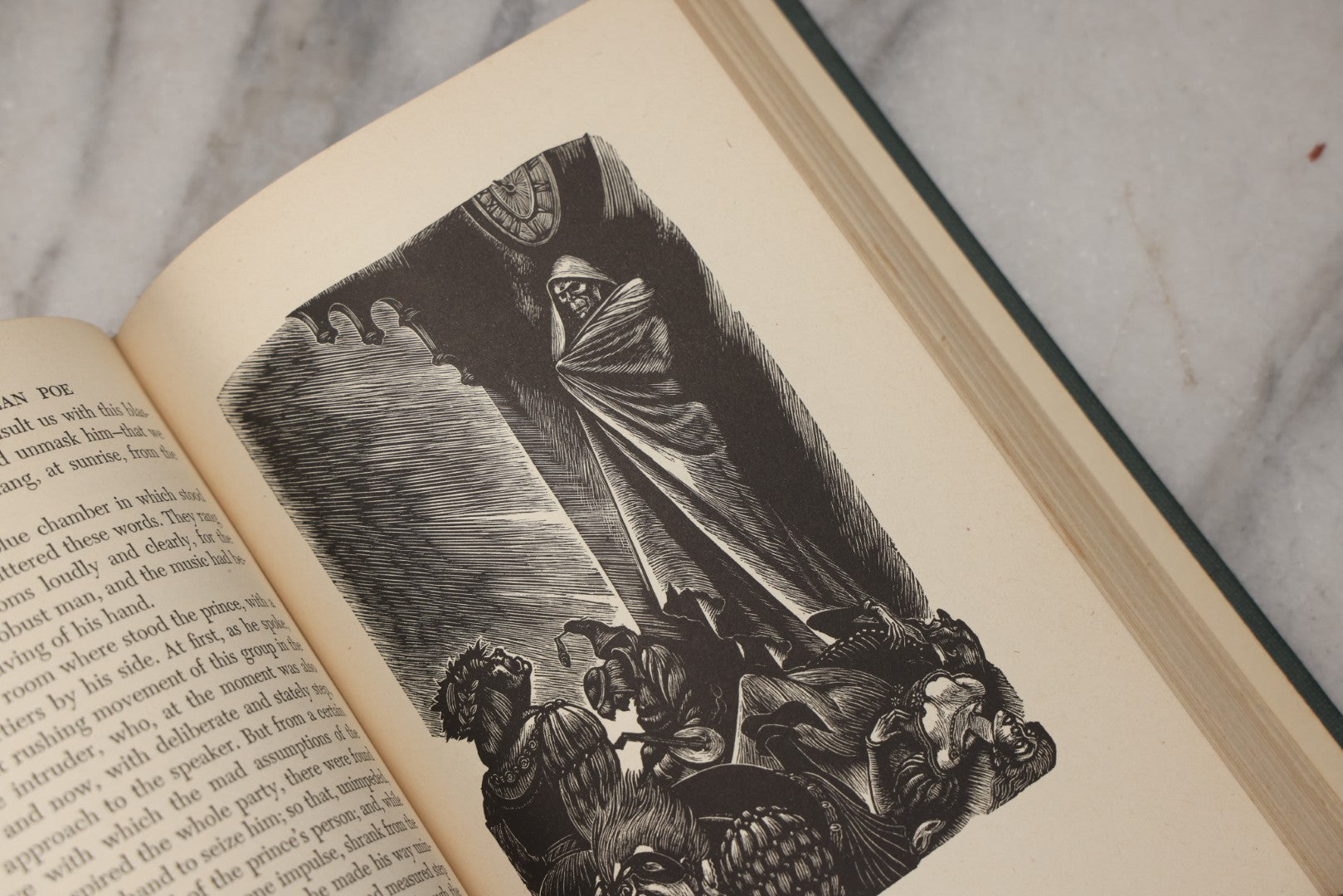 Lot 207 - "Tales Of Edgar Allan Poe" Vintage Illustrated Book With Illustrations By Fritz Eichenberg, Random House, New York, 1944