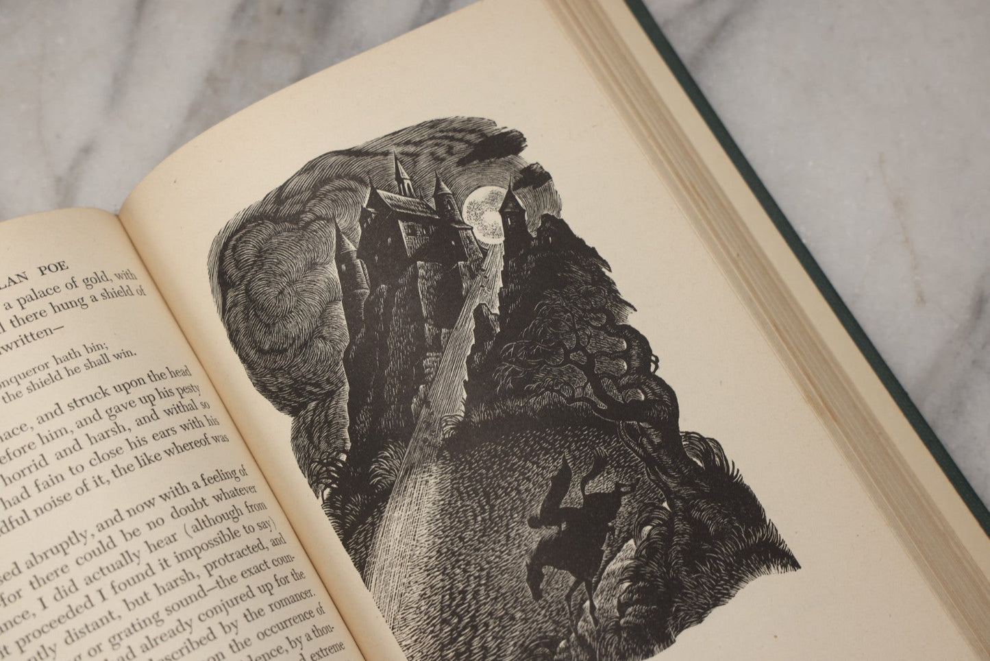 Lot 207 - "Tales Of Edgar Allan Poe" Vintage Illustrated Book With Illustrations By Fritz Eichenberg, Random House, New York, 1944
