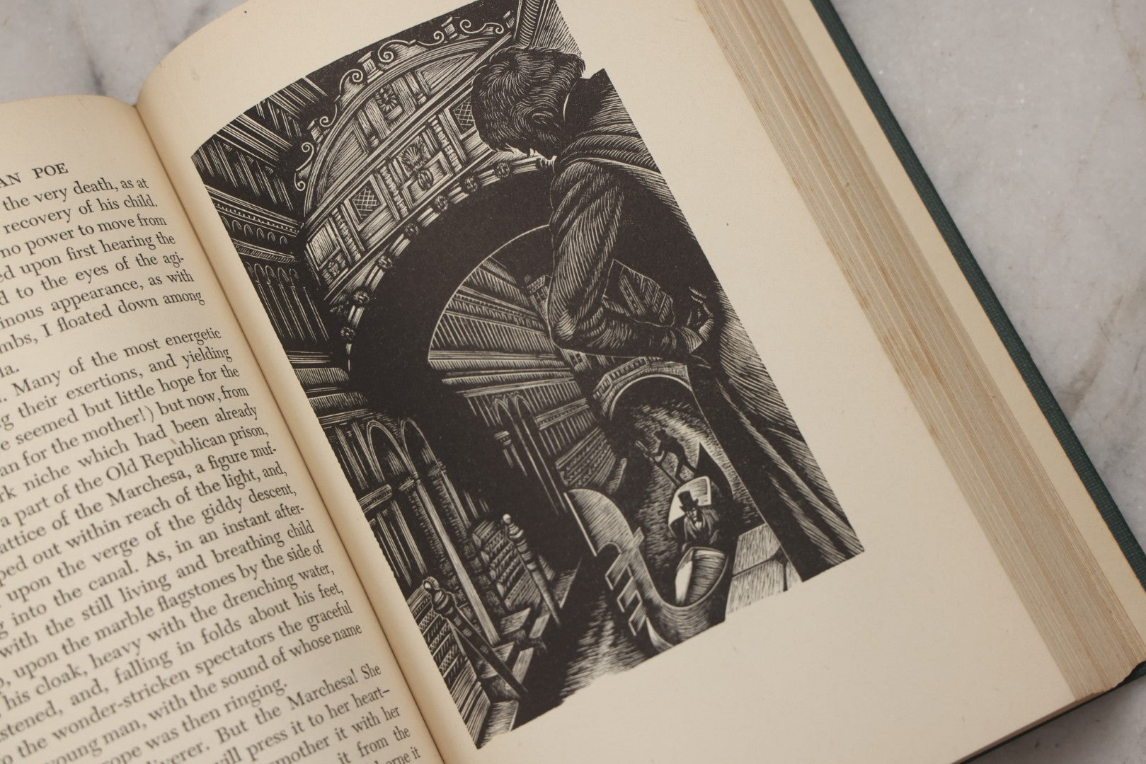 Lot 207 - "Tales Of Edgar Allan Poe" Vintage Illustrated Book With Illustrations By Fritz Eichenberg, Random House, New York, 1944