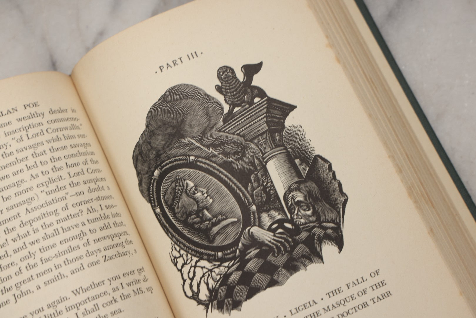 Lot 207 - "Tales Of Edgar Allan Poe" Vintage Illustrated Book With Illustrations By Fritz Eichenberg, Random House, New York, 1944