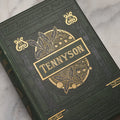 Lot 208 - "The Complete Works Of Alfred Tennyson" Antique Illustrated Poetry Book, R. Worthington, New York, 1878, With Ephemera Scraps
