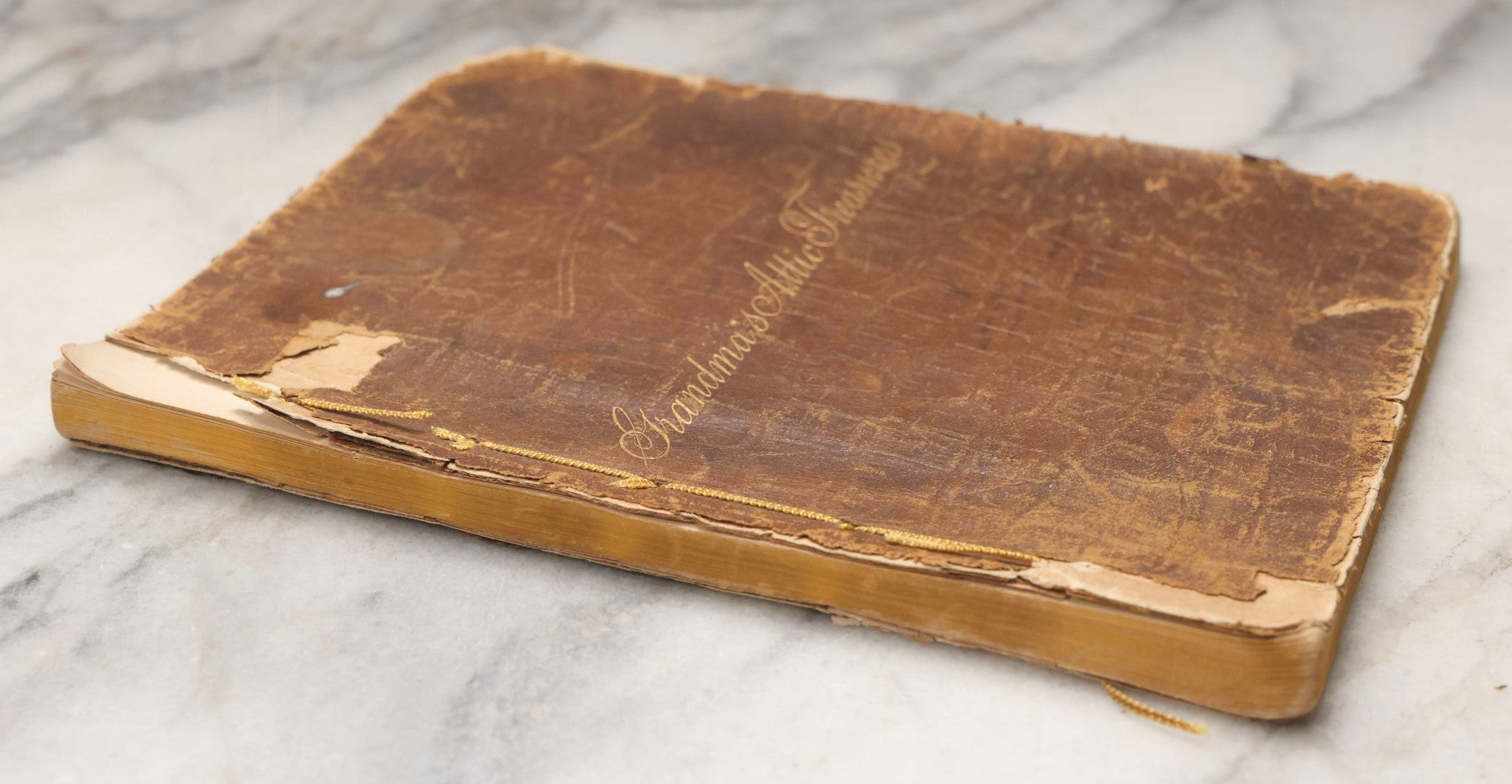 Lot 210 - "Grandma's Attic Treasures: A Story Of Old-Time Memories" Antique Illustrated Poetry Book By Mary D. Brine, E.P. Dutton & Company, 1884