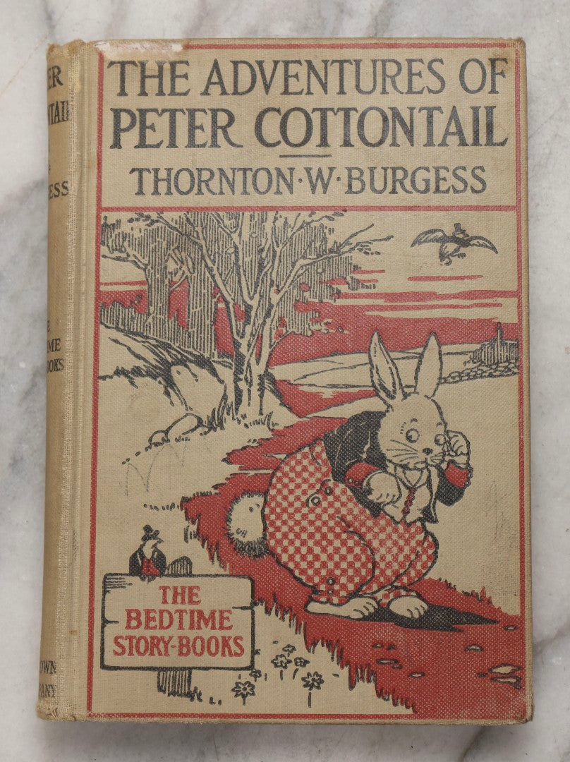 Lot 211 - Grouping Of Six Antique "The Bedtime Story-Books" By Thornton W. Burgess, Illustrated By Harrison Cady, Published By Little, Brown And Company, Boston, 1916–1923