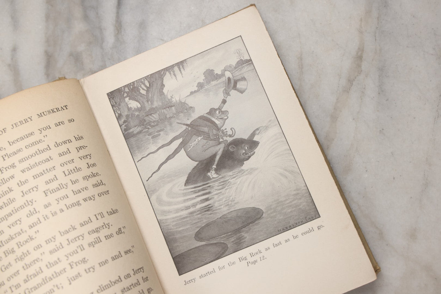 Lot 211 - Grouping Of Six Antique "The Bedtime Story-Books" By Thornton W. Burgess, Illustrated By Harrison Cady, Published By Little, Brown And Company, Boston, 1916–1923