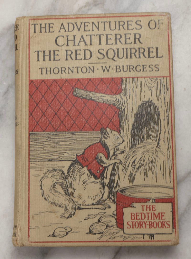 Lot 211 - Grouping Of Six Antique "The Bedtime Story-Books" By Thornton W. Burgess, Illustrated By Harrison Cady, Published By Little, Brown And Company, Boston, 1916–1923