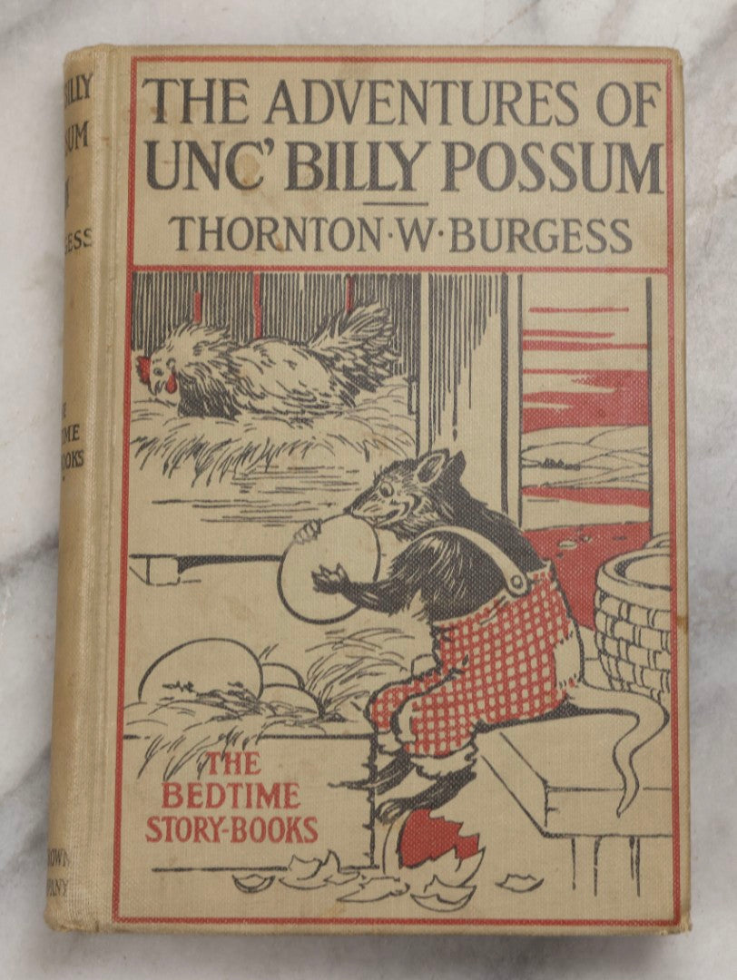 Lot 211 - Grouping Of Six Antique "The Bedtime Story-Books" By Thornton W. Burgess, Illustrated By Harrison Cady, Published By Little, Brown And Company, Boston, 1916–1923