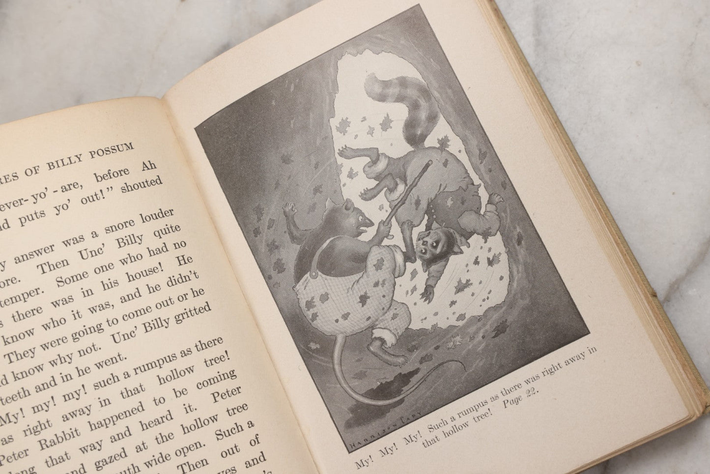 Lot 211 - Grouping Of Six Antique "The Bedtime Story-Books" By Thornton W. Burgess, Illustrated By Harrison Cady, Published By Little, Brown And Company, Boston, 1916–1923