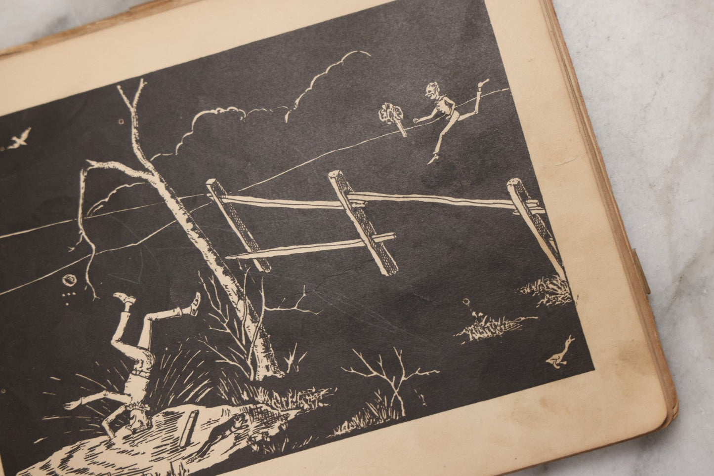 Lot 214 - "Nursery Rhymes And Melodies Of Mother Goose" Antique Illustrated Children's Book Of Verse With Silhouette Sketches By J. F. Goodridge, Published By Lee & Shepard, Boston, 1880
