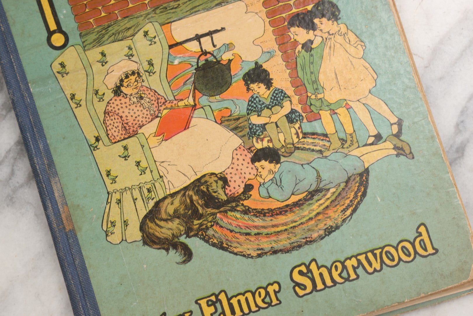 Lot 215 - "The Story Of A Runaway Dog" Antique Children's Book By Elmer Sherwood, Whitman Publishing Co., 1923