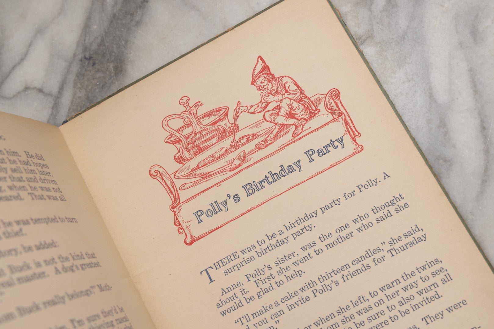 Lot 215 - "The Story Of A Runaway Dog" Antique Children's Book By Elmer Sherwood, Whitman Publishing Co., 1923