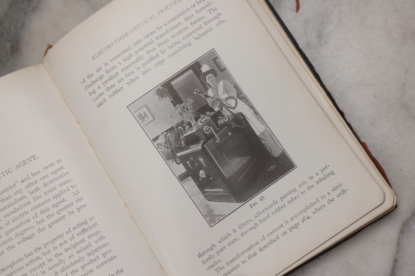 Lot 217 - "Electro-Therapeutical Practice; A Ready Reference Guide For Physicians In The Use Of Electricity And The X-Rays" By Chas. S. Neiswanger, M.D., 1918