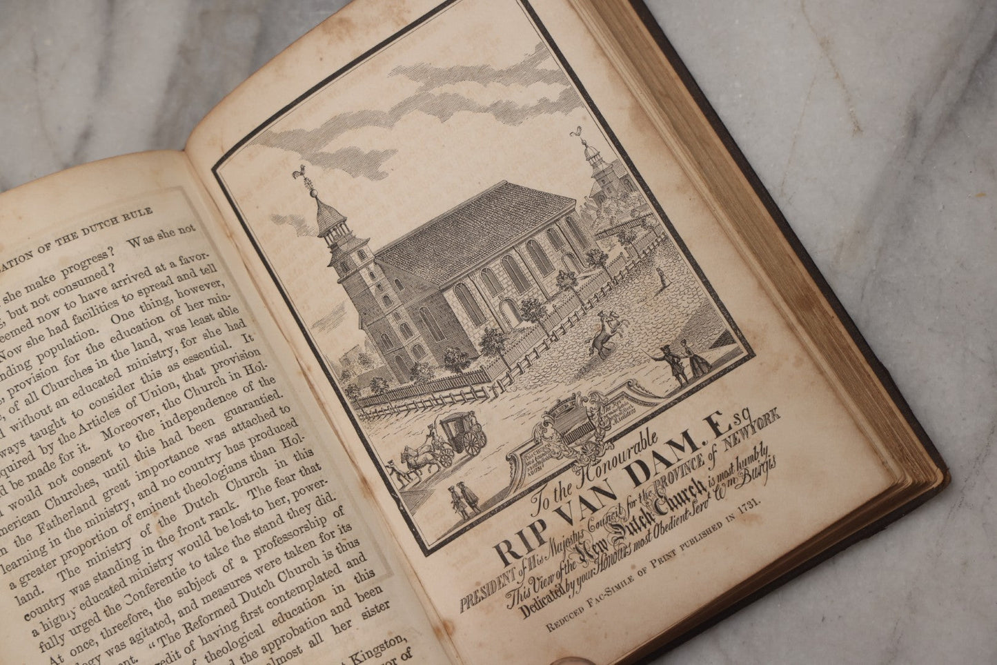 Lot 219 - "History And Characteristics Of The Reformed Protestant Dutch Church" Antique Religious History Book By David D. Demarest, Published By The Reformed Protestant Dutch Church, New York, 1856