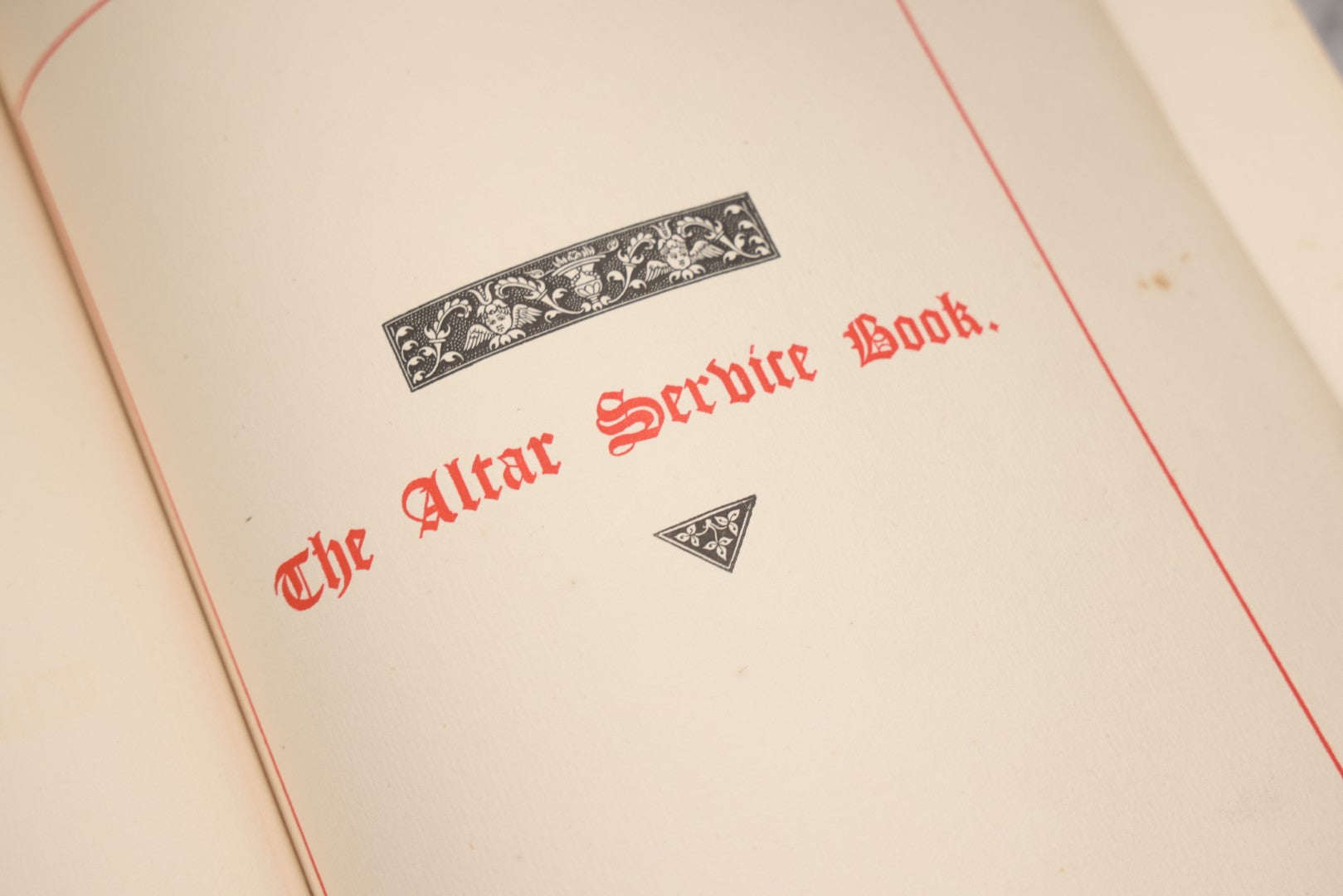 Lot 220 - "The Altar Service Book" Antique Leather Bound Religious Volume With Metal Corner Plates And Clasp, Published 1882