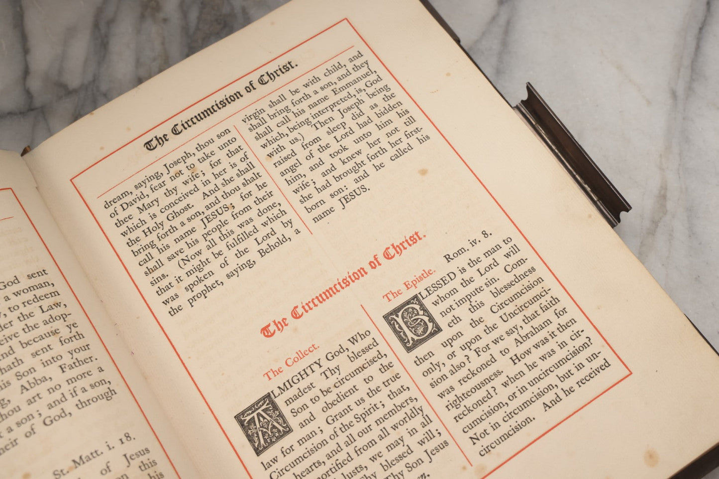 Lot 220 - "The Altar Service Book" Antique Leather Bound Religious Volume With Metal Corner Plates And Clasp, Published 1882