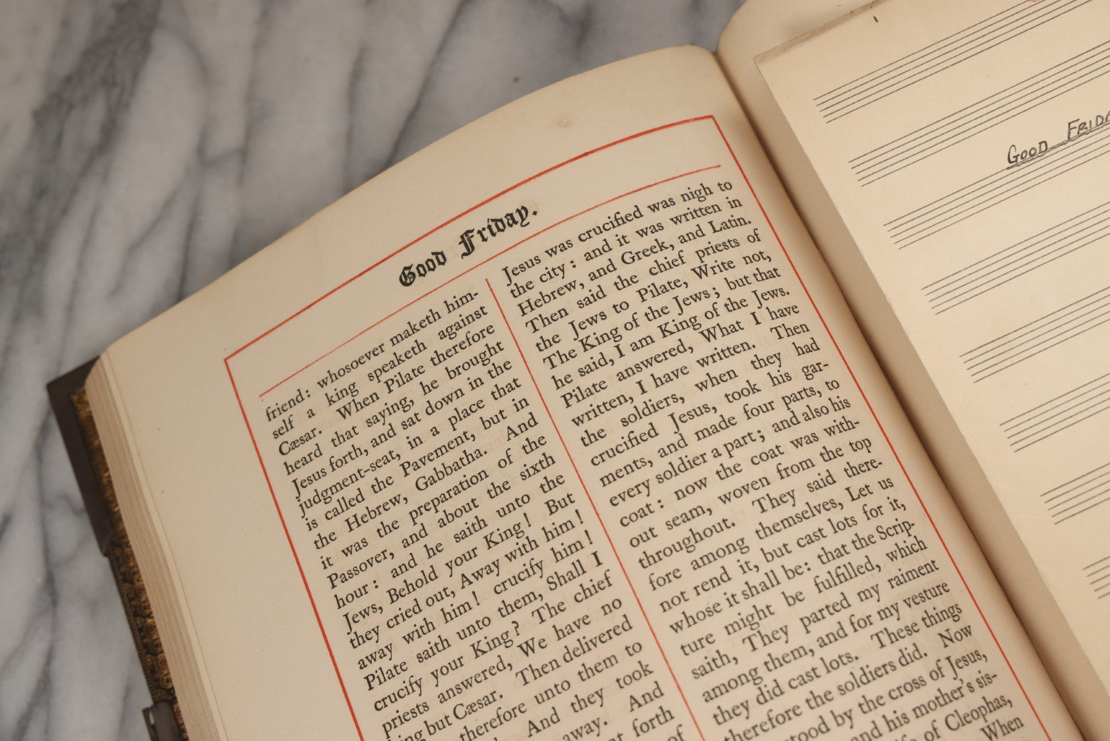 Lot 220 - "The Altar Service Book" Antique Leather Bound Religious Volume With Metal Corner Plates And Clasp, Published 1882