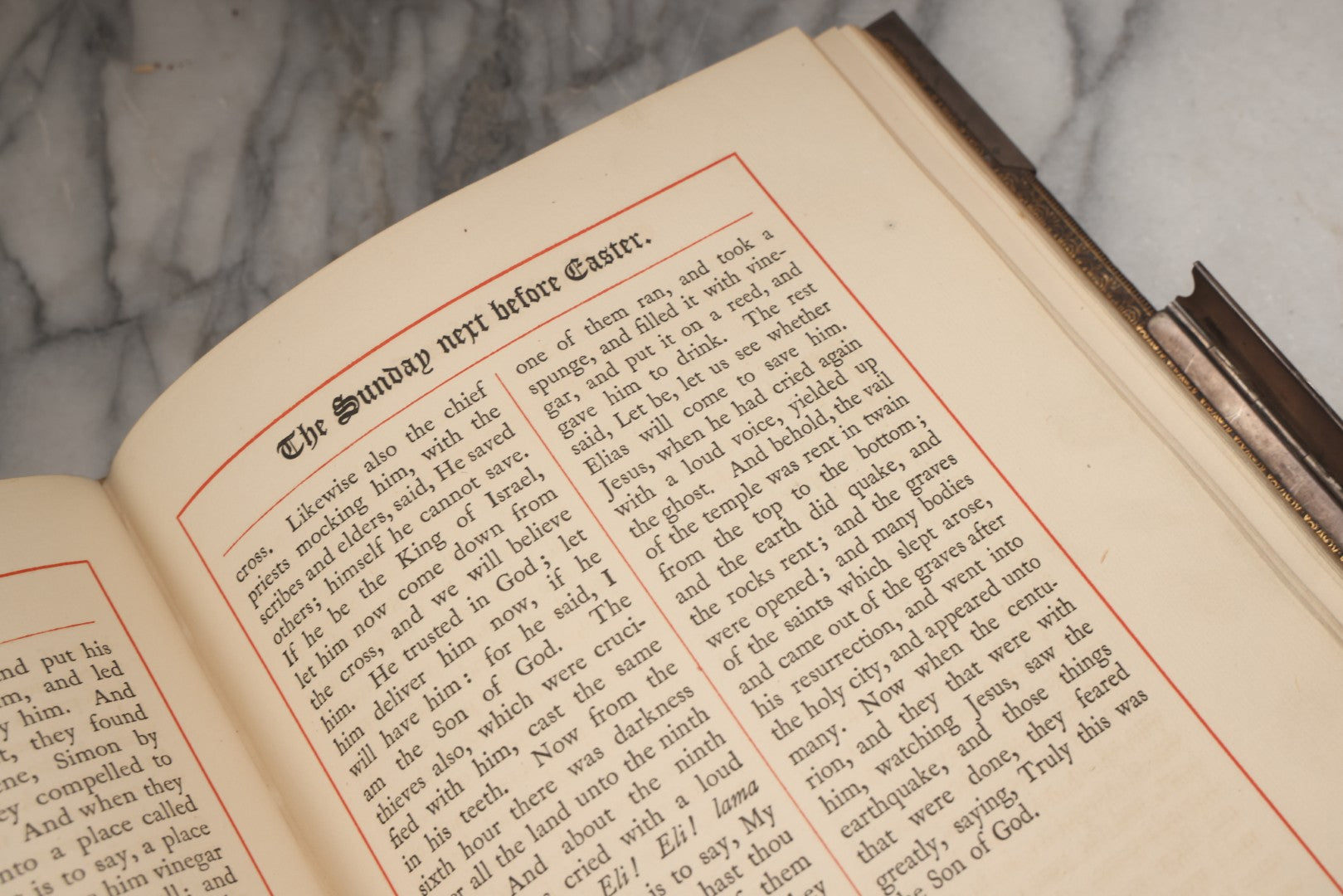 Lot 220 - "The Altar Service Book" Antique Leather Bound Religious Volume With Metal Corner Plates And Clasp, Published 1882
