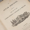 Lot 221 - "The Altar Services" Antique Leather Bound Religious Book, Cambridge, 1821