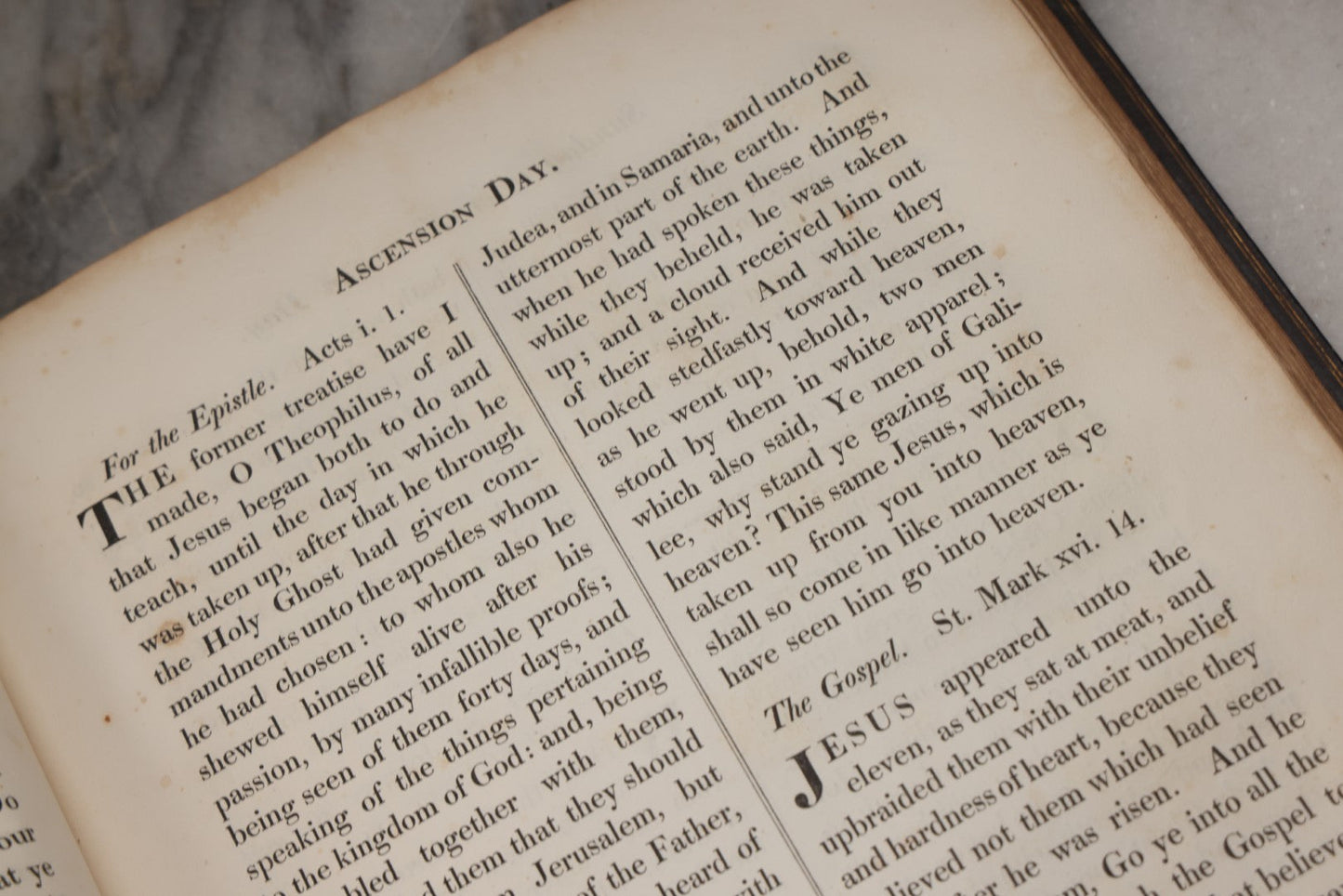 Lot 221 - "The Altar Services" Antique Leather Bound Religious Book, Cambridge, 1821