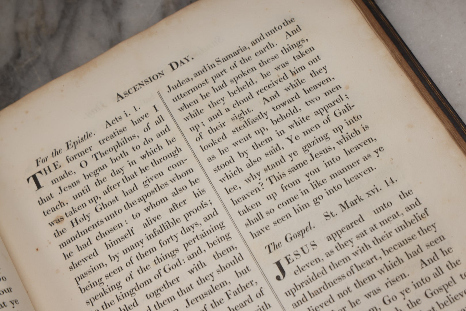 Lot 221 - "The Altar Services" Antique Leather Bound Religious Book, Cambridge, 1821